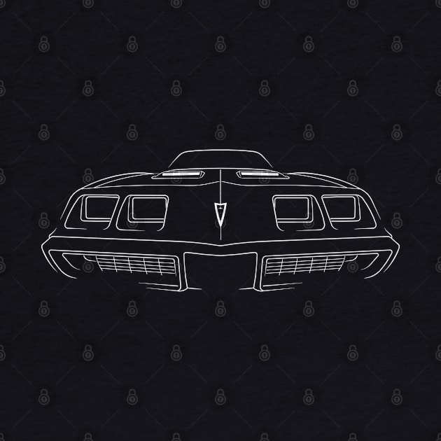 1979 Pontiac Trans Am Formula 400 - front stencil, white by mal_photography